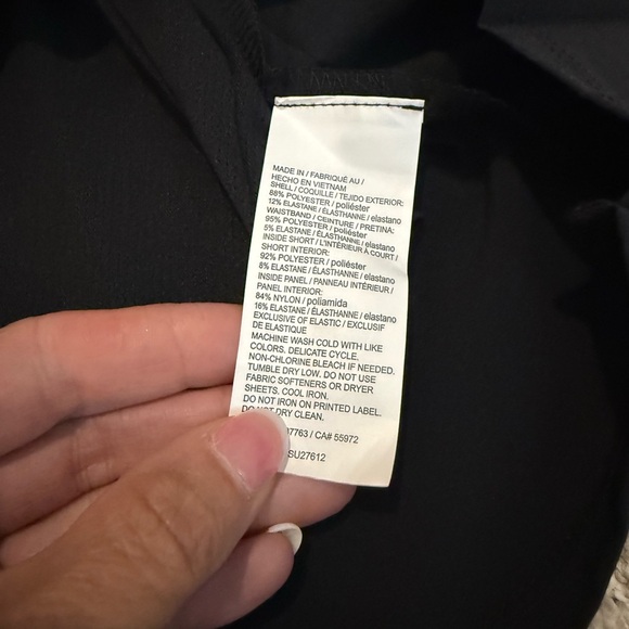 Callaway Black Midi A-Line Pleated Skort - Picture 5 of 8